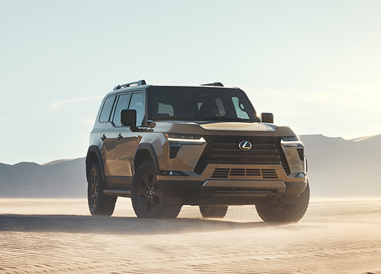 Lexus SUV lineup hero image